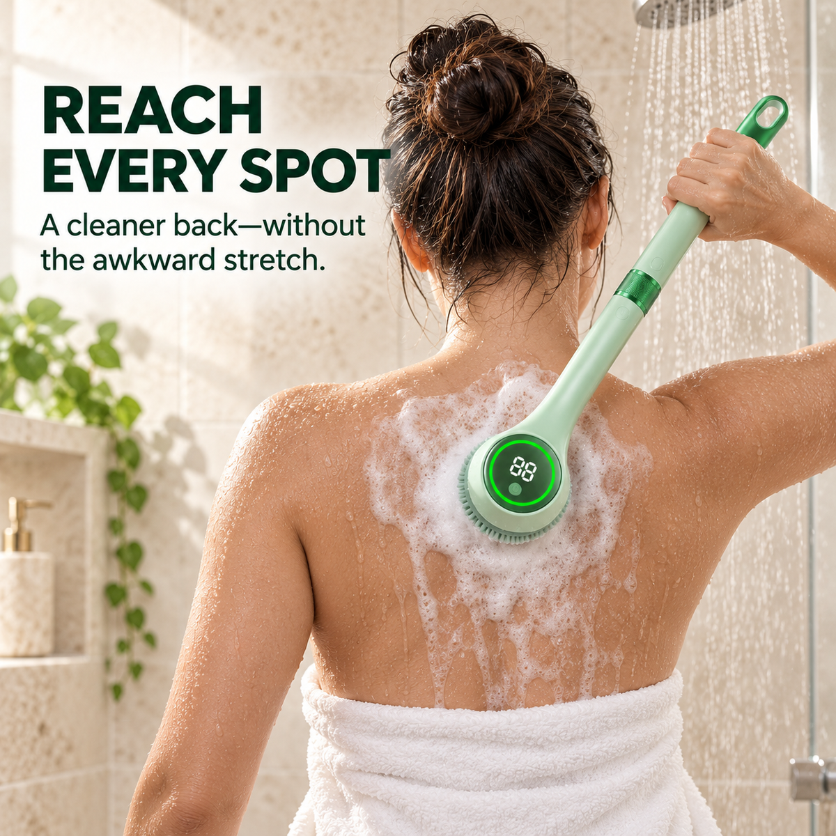 Rechargeable Electric Body Scrubber